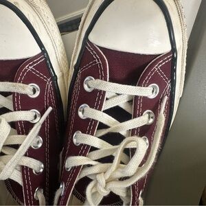 Converse All Star Maroon Canvas Shoes